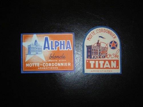 Lot etiquettes anciennes - lot, 2