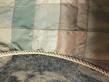 COUNTRY CURTAINS BUFFALO CHECK VALANCE WITH ROPE TRIM (3)AVAILABLE