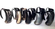 Tasses en corne à boire