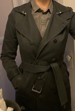 Trench Coton Anthracite Le