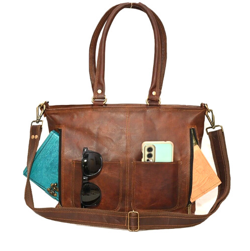 Sac main femme - cuir, tote