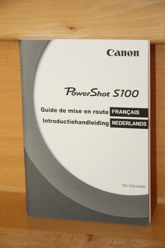 Mode emploi canon - mode, d´emploi