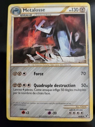 Carte pokémon metalosse 90 - pokémon,
