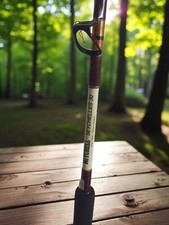 Vintage canne à pêche bateau neuve deadstock magasin Mitchell Seychelles 30 anci