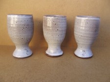 3 mazagran gobelet grès de Jeanne et Norbert Pierlot Chateau de Ratilly PUISAYE