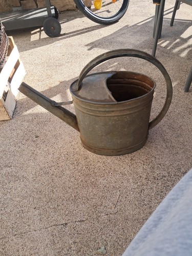 Ancien arrosoir zinc - zinc,,