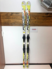 Fischer RC4 World Cup GS 195 cm Ski + 10 fixations Salomon sport d'hiver neuves