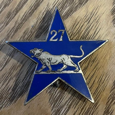 Insigne étoile bleue