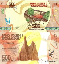 Madagascar 500 ariary ND
