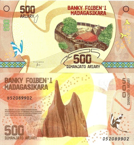 Madagascar 500 ariary - , nd