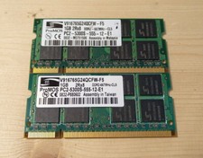 Mémoire Pc Portable 2Go (2 x1Go) DDR2 SODIMM PROMOS PC2 5300 V916765G24QCFW-F5