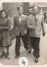 ANCIENNE PHOTO MILITAIRE 1947 SOUVENIR DU CONCOURS DE 1947