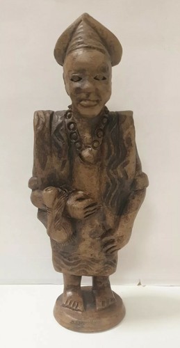 Statuette sculpture ceramique - sculpture,