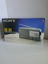 Sony Radio ICF-34 New In Open