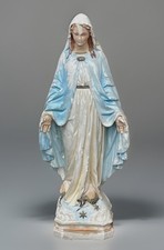 Statuette Ancienne en Plâtre