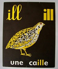 affichette scolaire Poucet Rossignol méthode lecture Charlot Géron une caille