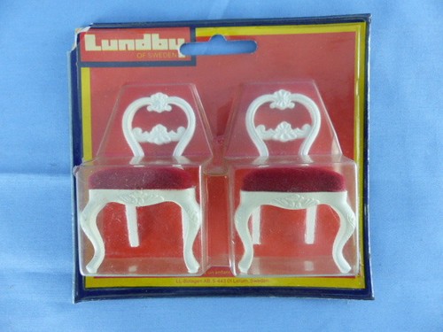 LUNDBY SWEDEN 2 x chaise chair
