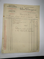 Facture Fers Aciers Charbons