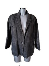 Isabel Marant Etoile - Veste - 100% Lin - Chevrons Gris - T. 1 / 38fr - Neuve