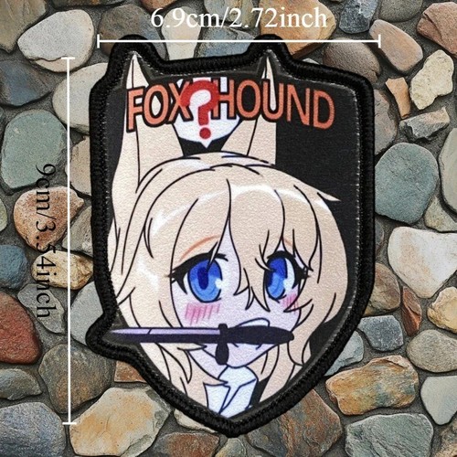 écusson patch fox - Écusson,