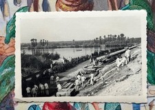 PHOTO WW2 ALLEMANDS WEHRMACHT PONT DU GÉNIE BONNY SUR LOIRE LOIRET p. GIEN 1940