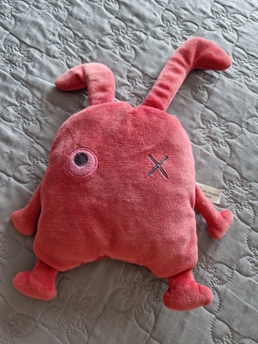 Doudou semi plat - lapin, monstre
