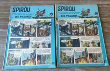 Spirou #1071 Editions Dupuis 1958 1st app The Smurfs 2 Copies Lot SCARCE
