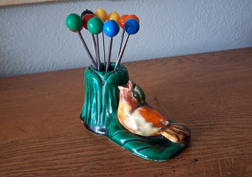 Ancien porte piques oiseau - porte-piques, oiseau-