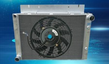 For 1960 1961 1962 1963 Ford Galaxie 500XL  60 61 3 Rows aluminum radiator+FAN