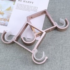  2pcs tringle à rideau en