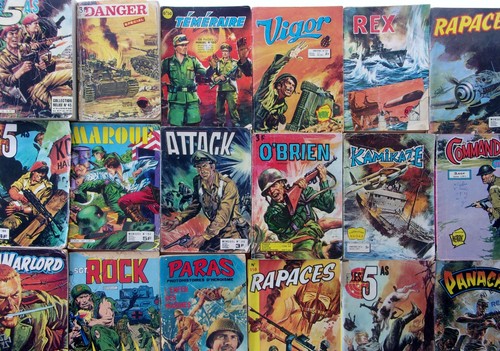 Lot petits formats guerre - 32,