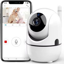 Caméra Surveillance Wifi bebe, animaux et surveillance Vision Nocturne Couleur D