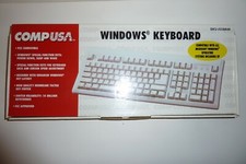 CompUSA Belkin Windows Keyboard IBM PS/2 Special Function Keys Sleep Wake NEW!