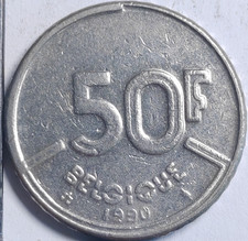 50 Francs 1990 Baudouin Ier en français Belgique Belgium - 716904