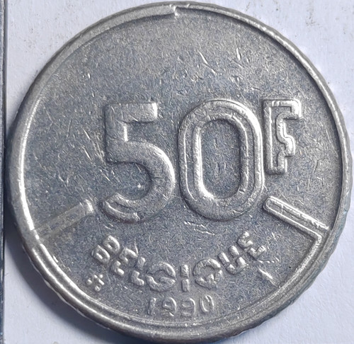 Francs 1990 baudouin - 50,