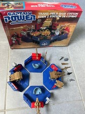 Vintage Mattel Captain Power trans-field base station combat - 1987 - Incomplet
