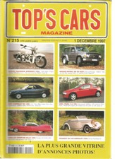 TOP'S CAR MAGAZINE N°215- LA