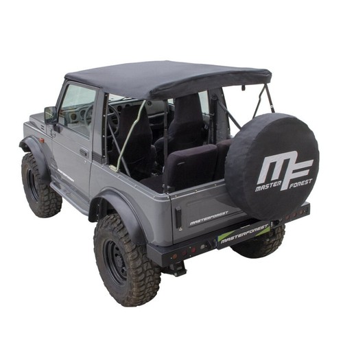Capote modular noire 4x4 - mf,