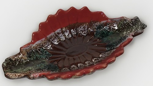 Plat coupe feuille rétro - plat,