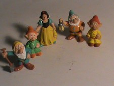 lot 5 figurines disney:BLANCHE