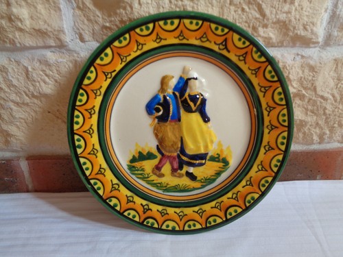 Assiette couple danseurs - assiette,