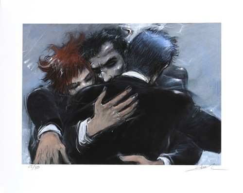 Enki bilal estampe - enki, .estampe