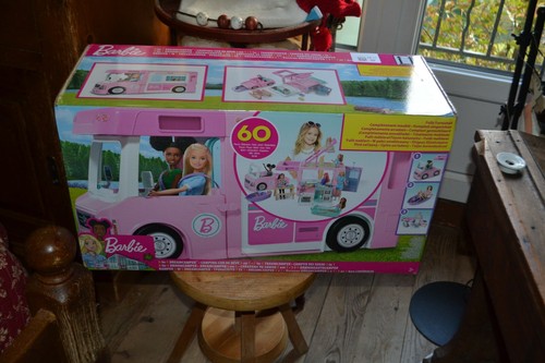 Barbie neuf camping car - neuf,
