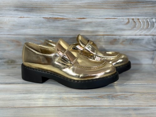 Mocassins prada milano cuir - mocassins,