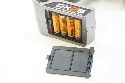 Printed battery door cover - printed,