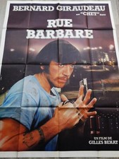 Rue Barbare Affiche ORIGINALE Poster 120/160 47/63 1984 Bernard Giraudeau