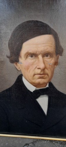 Portrait peinture homme huile - peinture,