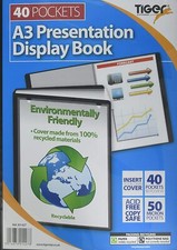 A3 Livre D'Affichage Noir 40