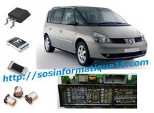 Kit réparation tableau de bord compteur Espace 4 ( IRF540NS +14 composants)