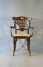 Fauteuil canné de THONET N°293 - Art nouveau - Ca,1905